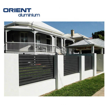 Bottom Price Aluminum Fences Panels For Garden / Cloture Aluminium / Garden Fence Supplier